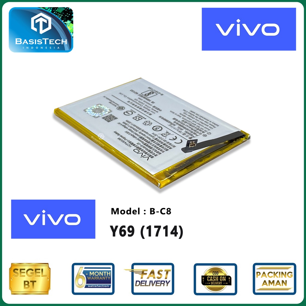 BATERAI VIVO 1714 Y69 - B-C8 - ORIGINAL QUALITY