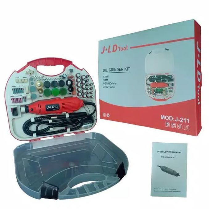 J.Ld J-211 Mini Die Grinder Tuner Kit Mesin Ge _