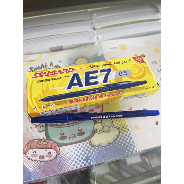 

PENA STANDARD BIRU AE7 (HARGA 1 PAX)