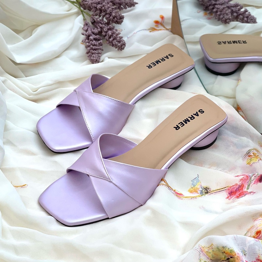 SARMER - GEMMA HEELS 3CM LILAC