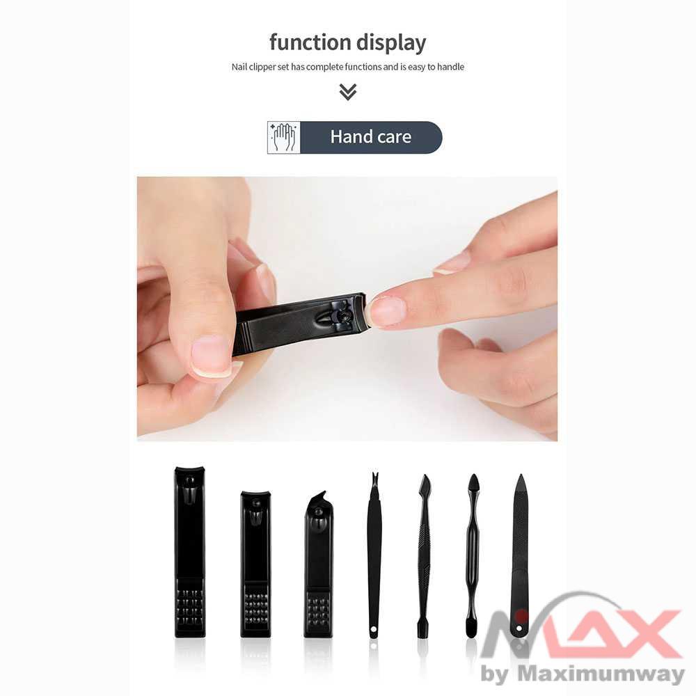 VCHOSE Set gunting kuku PROFESIONAL 555 Set Perlengkapan Manicure Pedicure super tajam Cutters