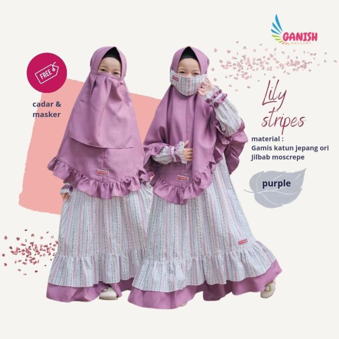Mukena Mukenah Anak Naima Tassel Kids Ori Danisha Hijab