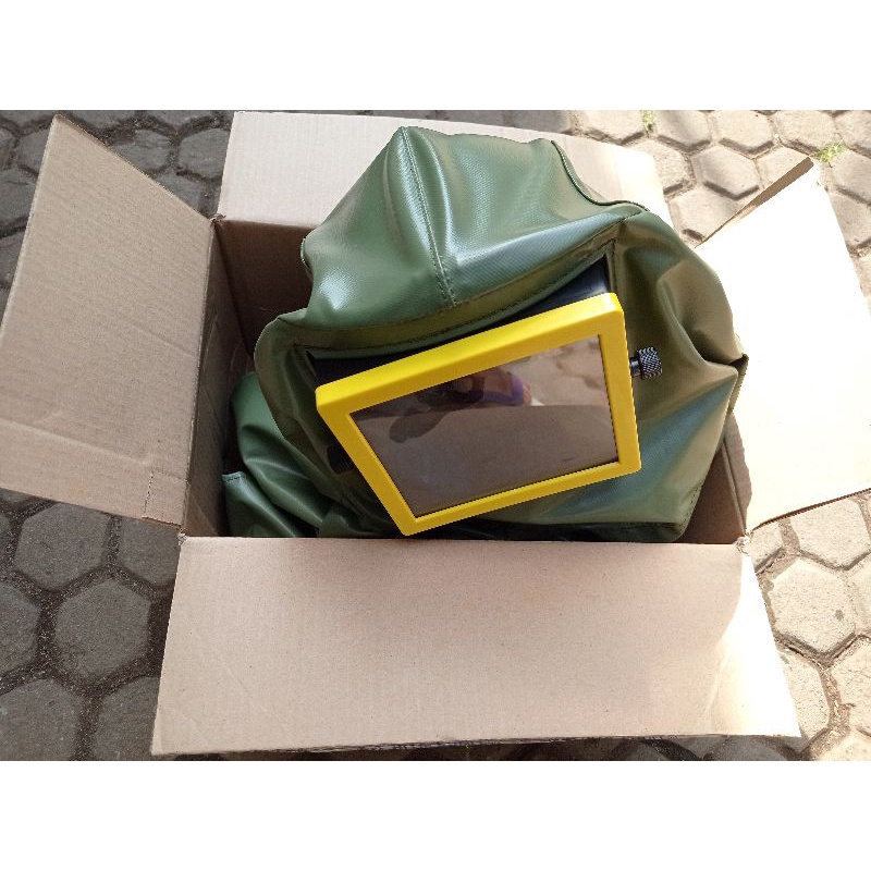 Helm Sandblasting Blue Eagle NP503