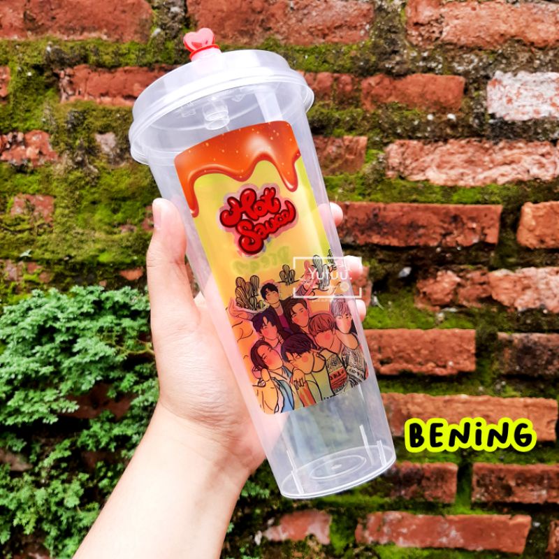 NCT DREAM HOT SAUCE REUSABLE CUP Fanmade / KPOP Reusable CUP