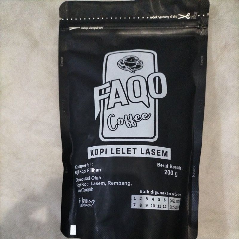 

KOPI LELET LASEM FAQO (excutive) 200 gram
