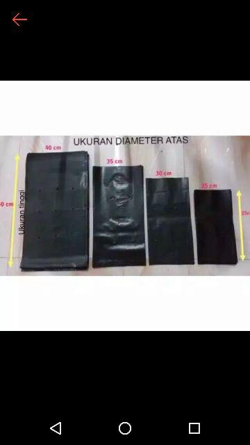 Polibag Tanaman Tebal Per Kg