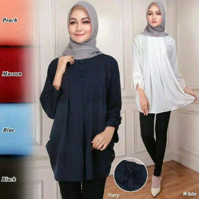RENATA BLOUSE TUNIK JUMBO WANITA