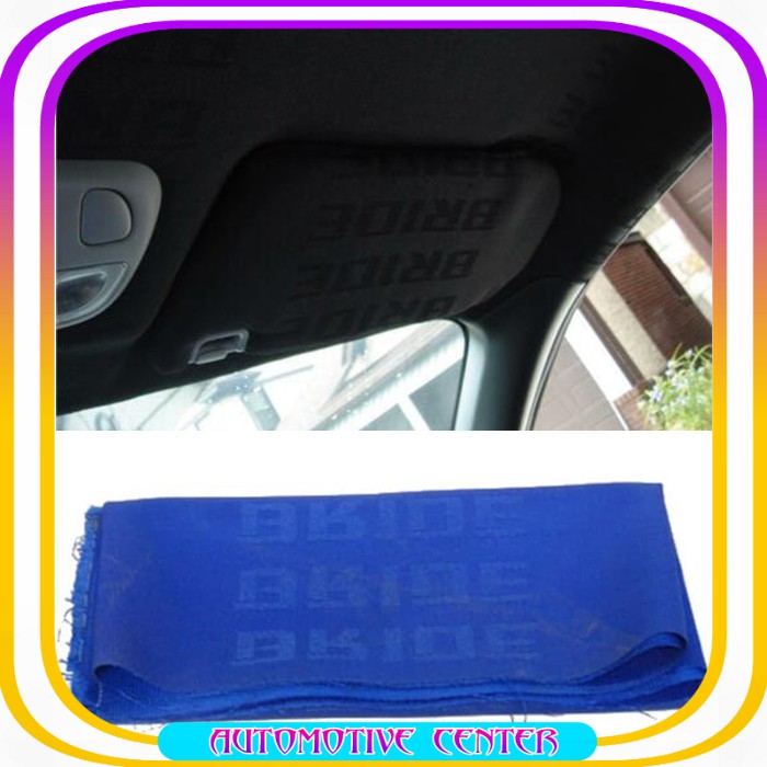 Kain Kanvas Bahan Jok Racing Bride Car Seat Organizer Cover Dekorasi hiasan dashboard Interior Mobil