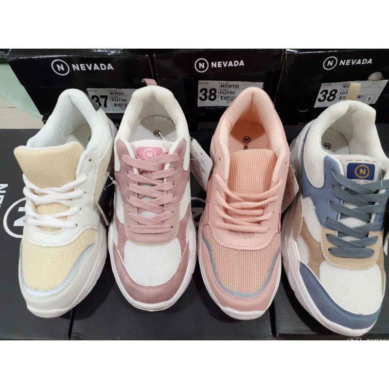 Sepatu Sneakers Nevada/Sepatu Olahraga Wanita/Sepatu Sport Nevada
