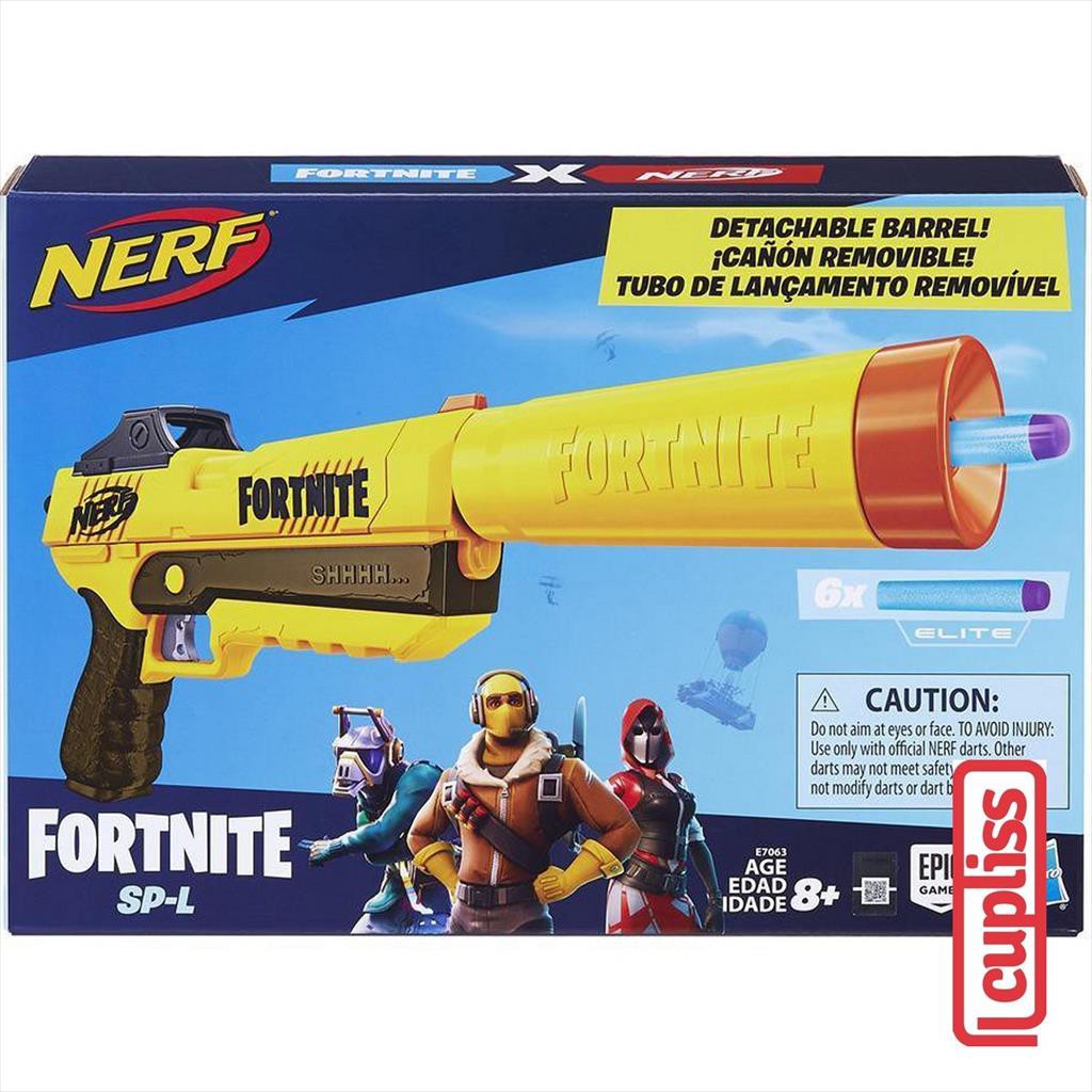 NERF Fortnite SP L Elite Dart  Blaster SPL Hasbro E7063