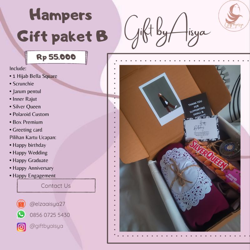 

Hampers Giftbyaisya|Hampers Gift Kualitas