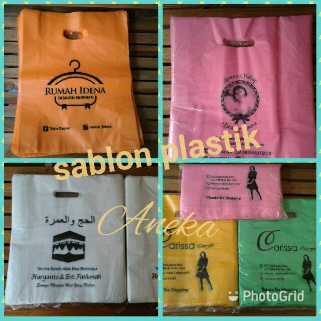 

Plastik Sablon Plong 25x28 Plastik Sablon Packing Olshop