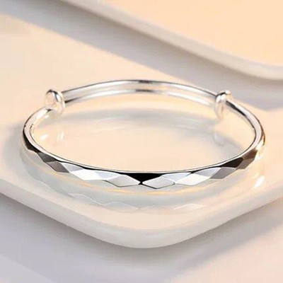 925perak sterling gelang kubus air push pull gelang fashion perhiasan wanita/Water cube push pull bracelet fashion jewelry women