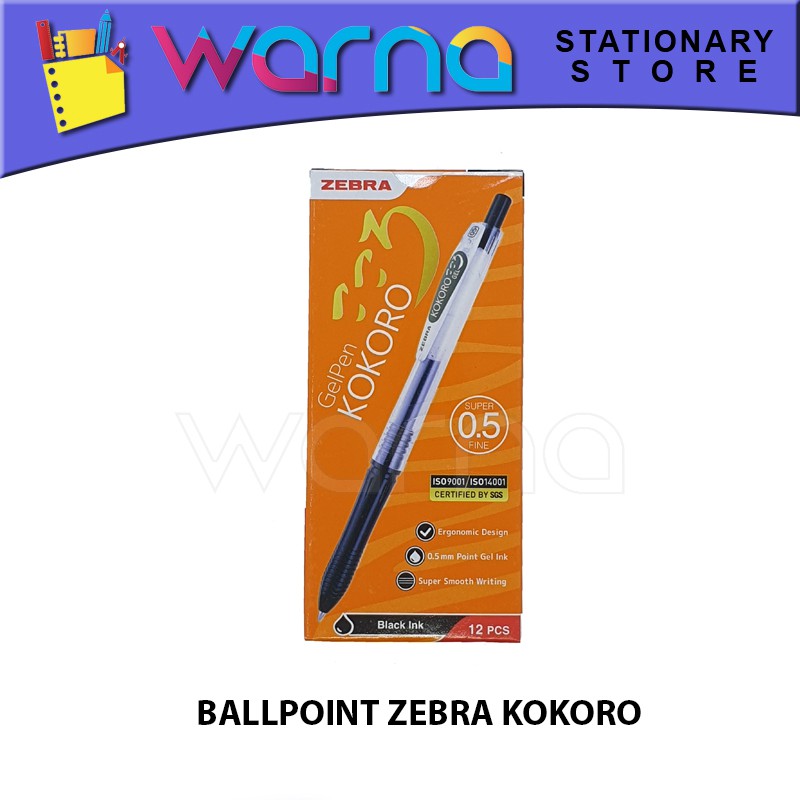 

PEN PULPEN BOLPEN BALLPOINT ZEBRA KOKORO