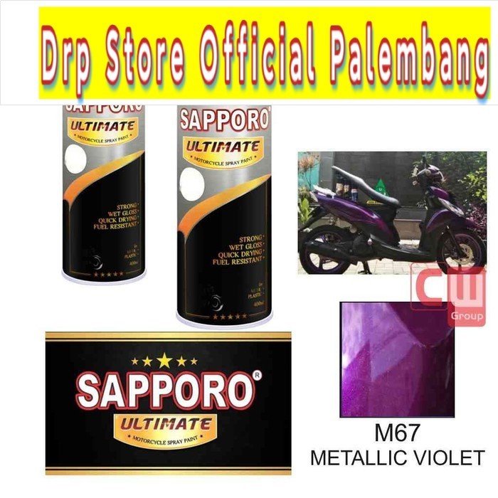 SAPPORO ULTIMATE M67 METALLIC VIOLET - CAT SEMPROT SAPORO