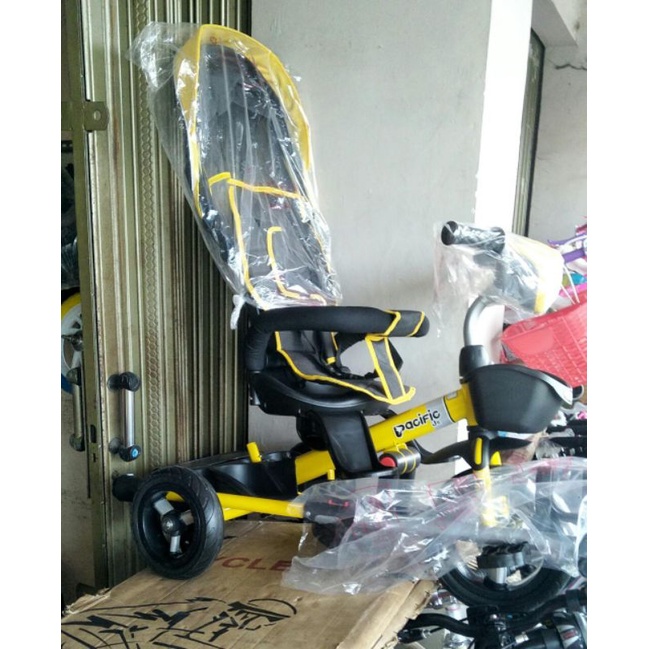 sepeda roda tiga stroller anak Pasific 9902