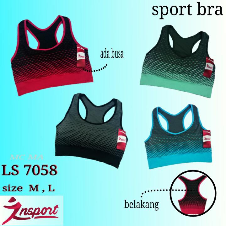 SPACE | Bra Bh busa sport olah raga / Bra wanita sport olah raga Art 7058