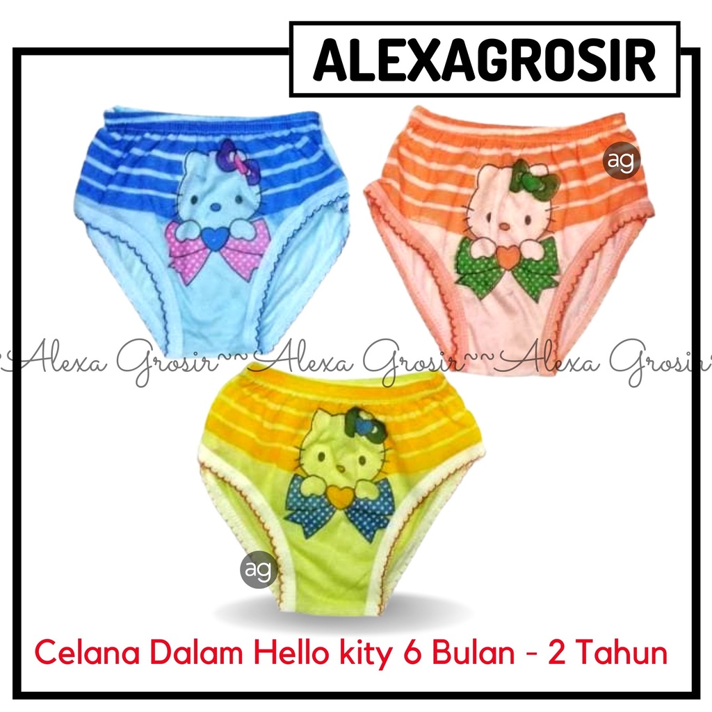 Celana Dalam Anak / Celana Dalam Bayi 6-24 Bulan Heki