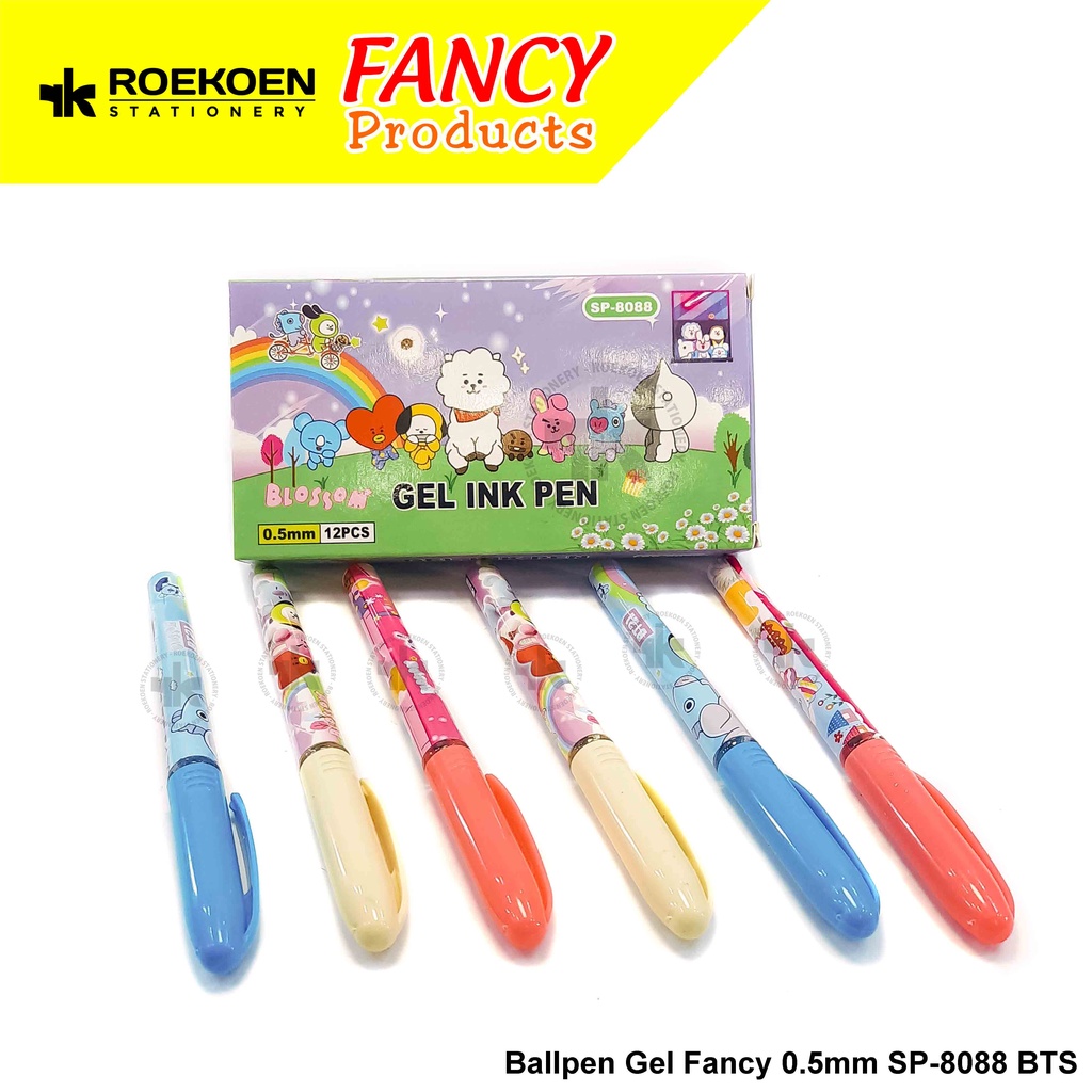 

Tanpa Merek Ballpen Gel Fancy 0.5mm SP-8088 BTS