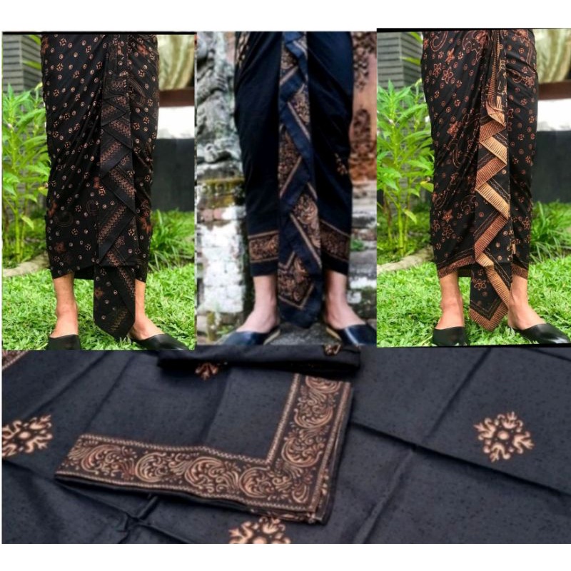 Best Seller Motif / Kamen Cowok Batik Bali / Kancutt (Setengah Jadi)