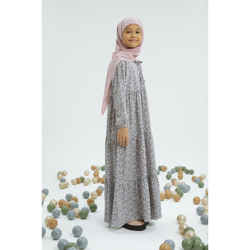 Cottoncut Shanum Dress Kids Dress Anak Perempuan