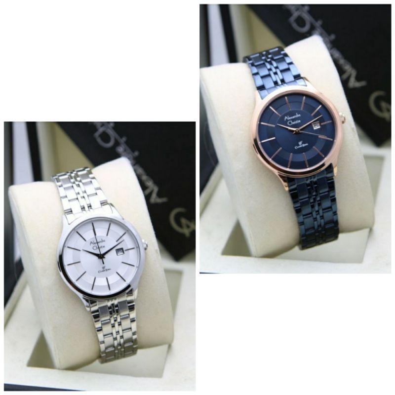 jam tangan couple  Alexandre Christie AC 8348