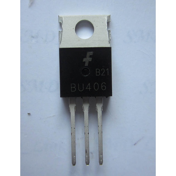 Tr BU406 (TO220) NPN Power Transistor