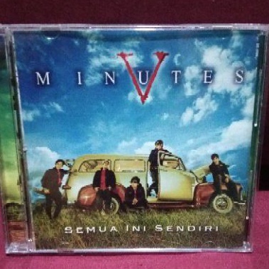 CD MUSIC ORIGINAL V MINUTES HITS SINGLE AKU TERGODA