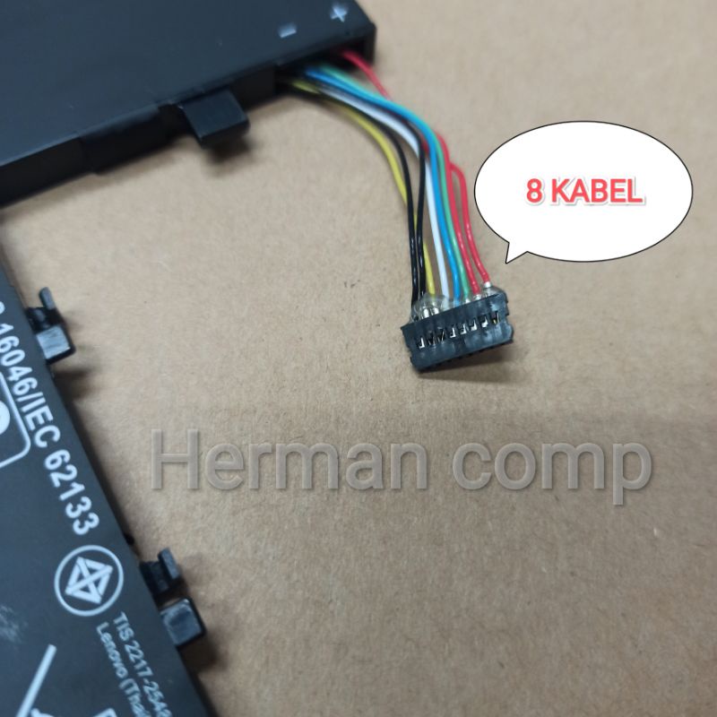 Original Baterai Lenovo Flex 4 IdeaPad 310s 320s 500s 510s 520s L15L3PB0