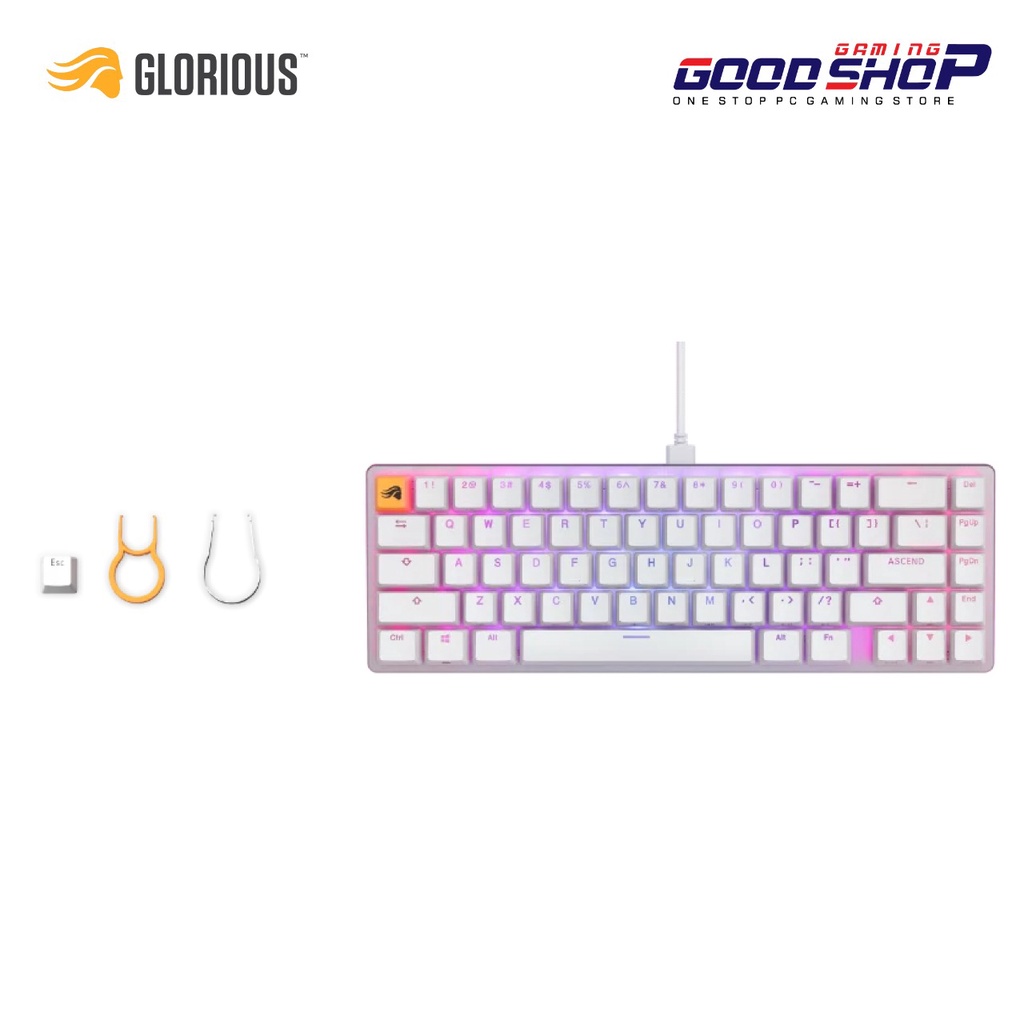 Glorious GMMK 2 65% Pre-Built RGB Mechanical - Gaming Keyboard