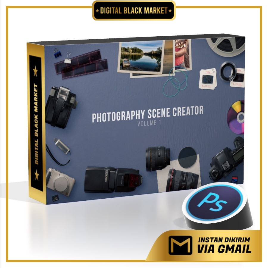 Photography Scene Creator Volume - Photoshop - Business Branding