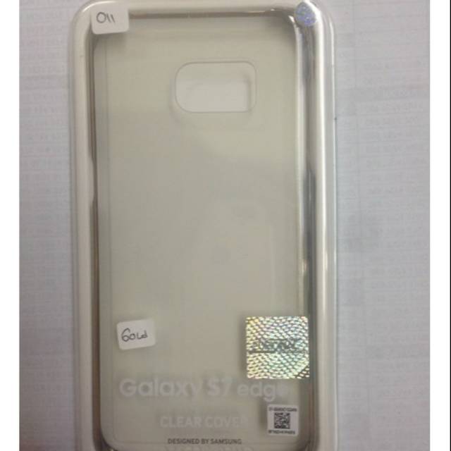 Clear Cover Samsung Galaxy S7 edge Original