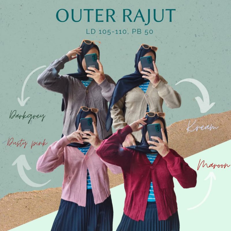 OUTER RAJUT 1 KANCING