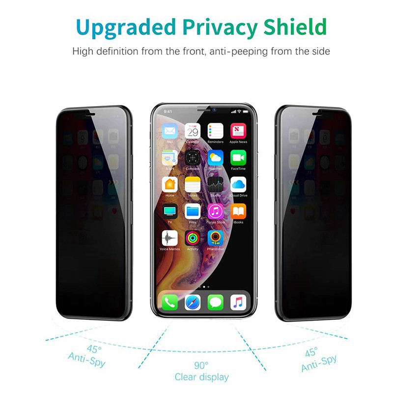 iPhone Privacy protection film for iPhone 13 12 11 14 Pro Max 6 7 8 plus X XS XR XSMAX 14 Plus full cover iPhone tempered glass