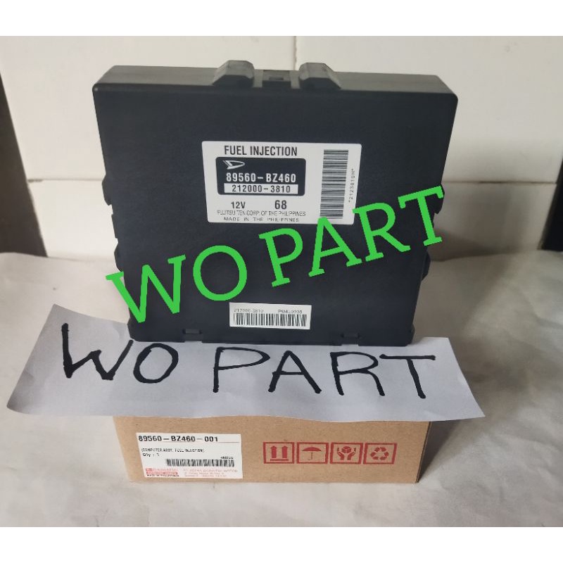 komputer computer ECU Grandmax 1.5 fuel injection 89560-BZ460 Daihatsu Grandmax 1.500cc pickup