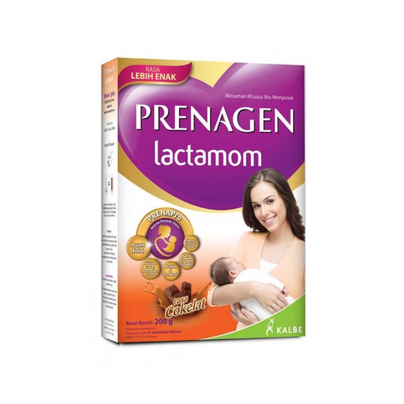 Prenagen Lactamom Susu Bubuk Ibu Menyusui Chocolate 200G

