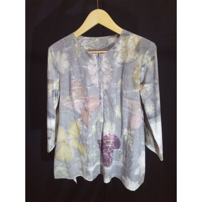 baju tunik ECO print 05
