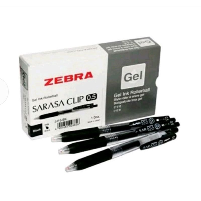 

Sarasa - 0.5 mm - Black (Hitam) / Blue (Biru) - 1 lusin