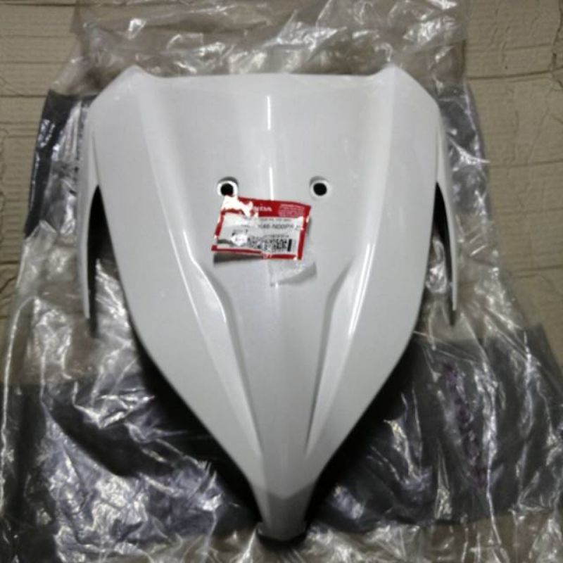 tameng panel depan vario 110 fi injeksi putih orisinil hgp 64301k46n00pfw
