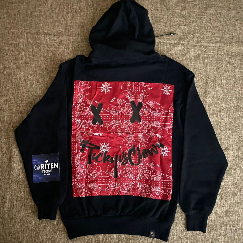 RIC Ricky is Clown Bandana Hoodie Original / RickyisClown