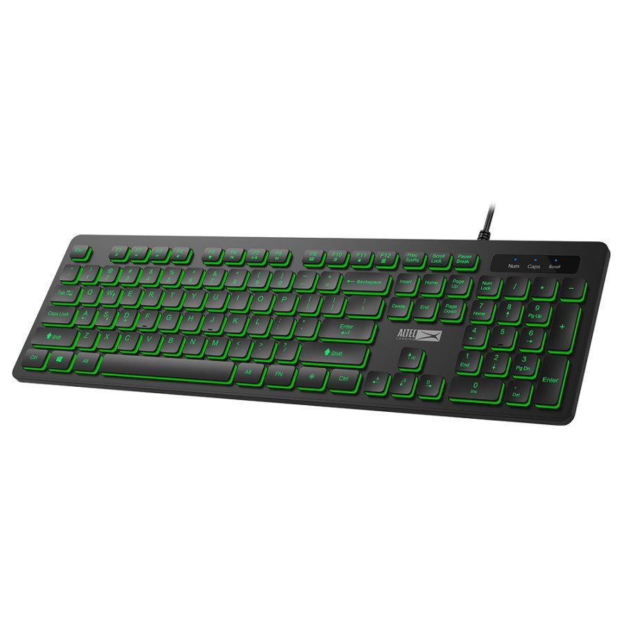 Keyboard Mouse Gaming Combo Altec Lansing ALGC 8264  Plug &amp; Play USB