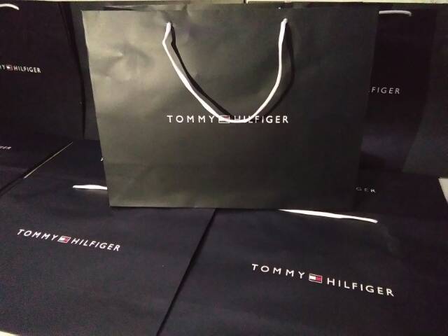 PAPER BAG BRANDED PAPERBAG TOMMY HILFIGER JUMBO