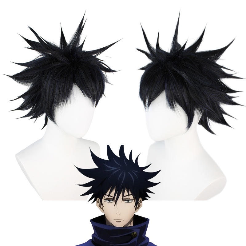 【Wetrose】Jujutsu Kaisen Anime Itadori Yuji Fushiguro Megumi Kugisaki Nobara Gojo Satoru Ryomensukuna Maki Mai Okkotsu Yuta Inumaki Geto Suguru Wig