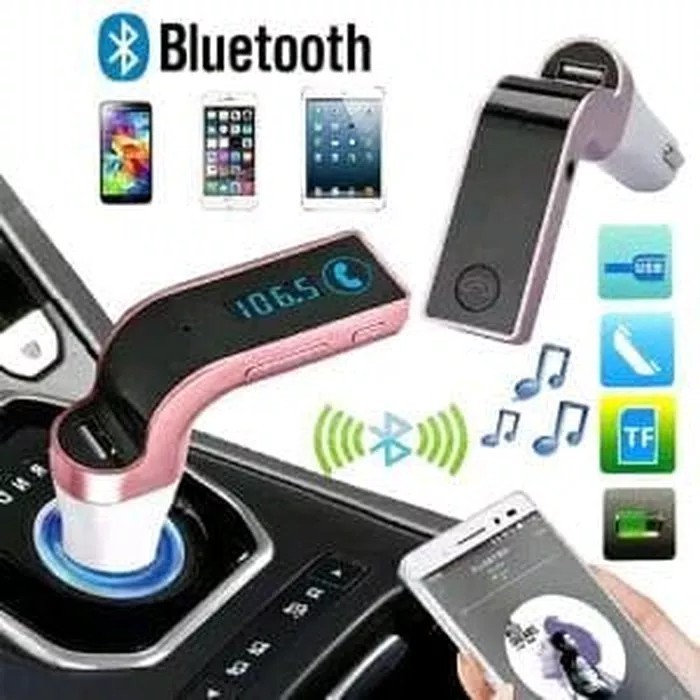 [COD] MODULATOR G7 BLUETOOTH TRANSMITTER - SAVER CAR CHARGER MOBIL LIGHTER