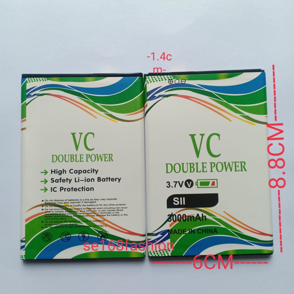 Baterai HP MAXTRON S11 S11S S11 Galaxy/ S11 X50 / S9 X2/ S8 2020 Jet One / S10  DOUBLEPOWER Batre Batere BatterY