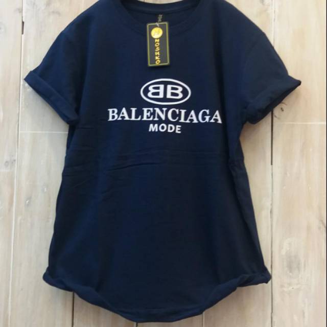 Kaos cewek navi balenciag4 dan michael kors