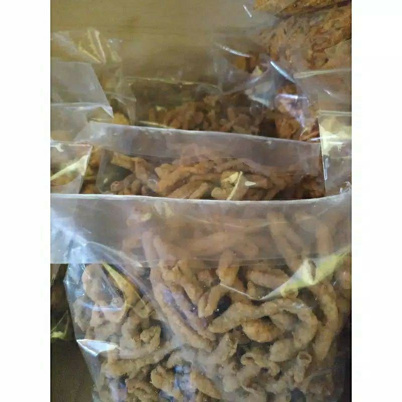 

recommended banget keripik usus DEBM KETO kemasan 250gr homemade