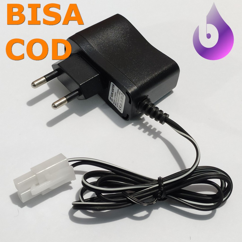 Charger Cas Adaptor RC Mobil Remote Control model 2 Socket Putih