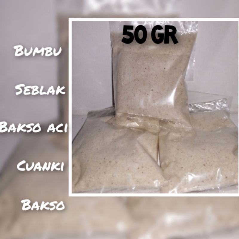 

Bumbu seblak dan baso aci olahan rumahan 50 gr