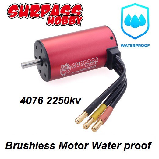 Surpass Hobby KK 4076 2250KV Brushless Motor Waterproof